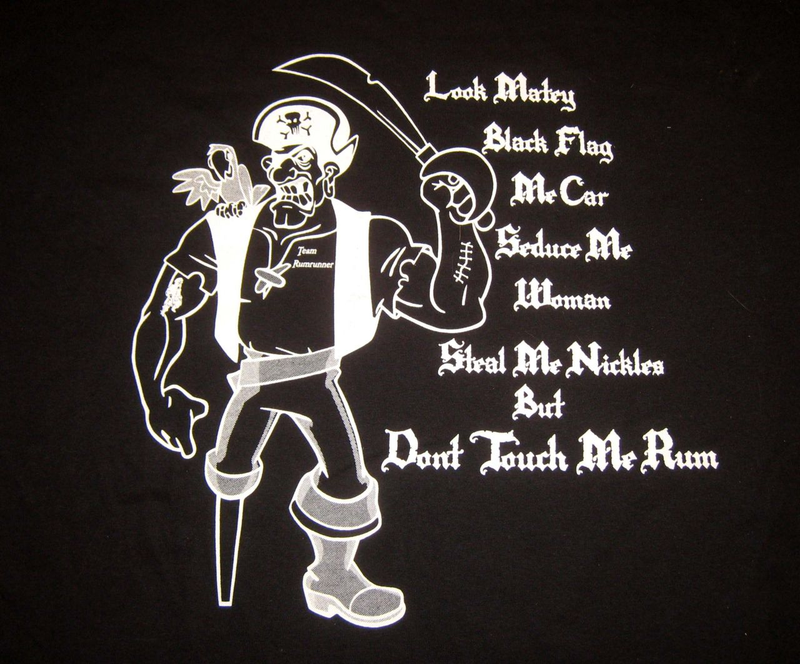 Illustration for article titled Frogmasters And Türbö Schnitzels: The Team Shirts Of The 24 Hours Of LeMons